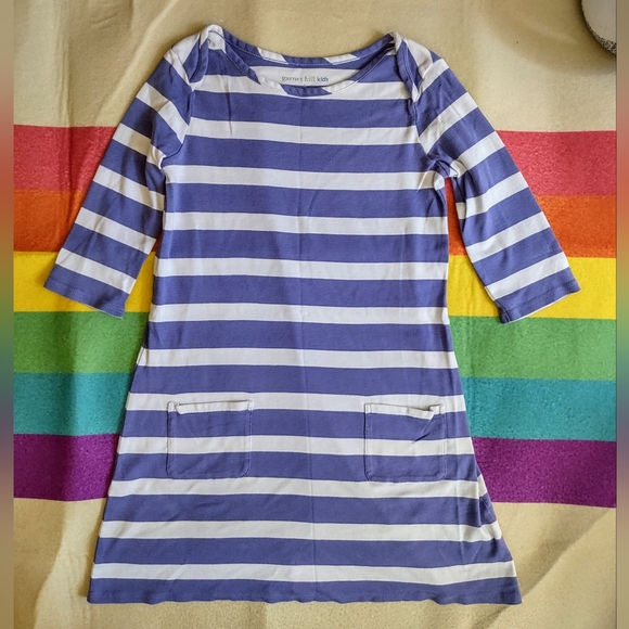 Garnet Hill Other - Garnet Hill Kids L Stripe Dress